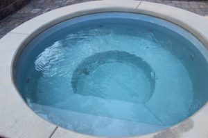 Leisure Pools Eclipse 35 Silver Grey w Round Sorrent Spa 2019 0816 5